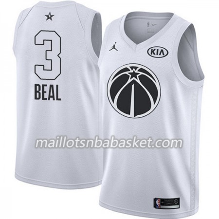 Maillot Homme Washington Wizards Bradley Beal 3 2018 All Star Jordan Brand Blanc Swingman